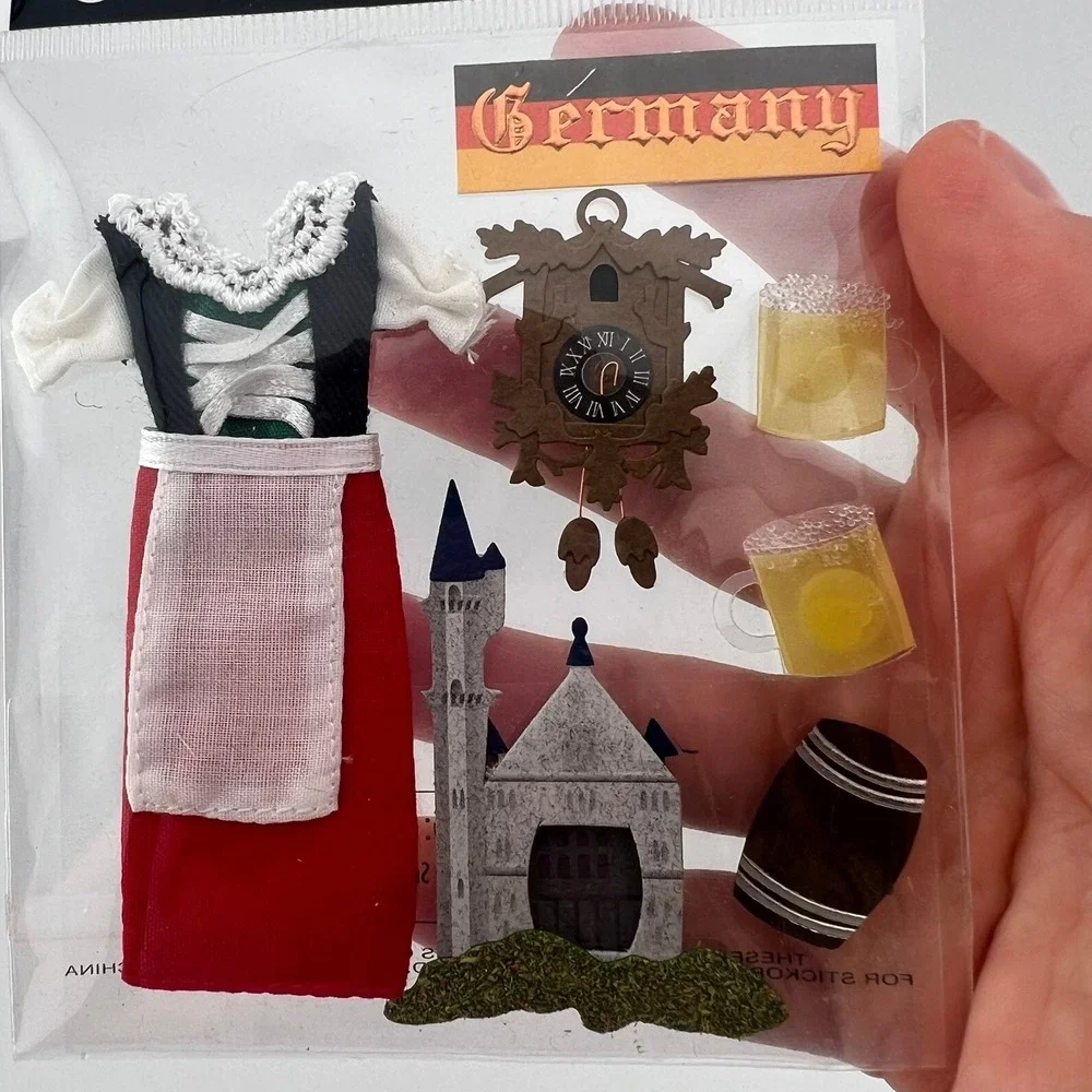 Jolee's Boutique Germany Sticker Collage Destination Scrapbook Embellishments
